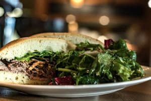 Cold Roast Beef Sandwich