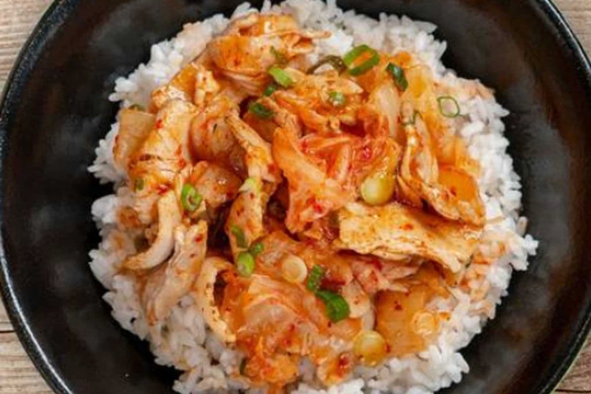 Kimchi Pork Bowl Combo