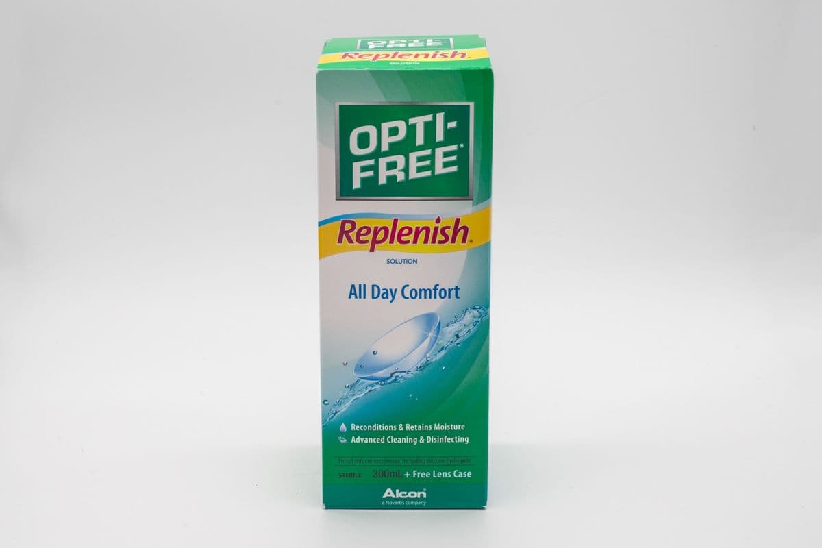 Opti-Free Replenish Contact Lens Solution - All day comfort (300 mL)