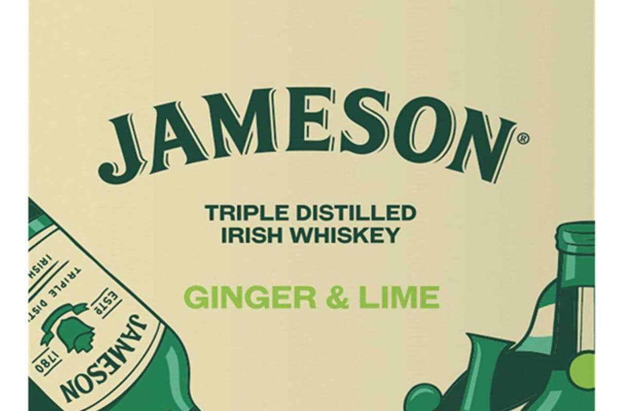 JAMESON GINGER AND LIME (1 x 4x355mL)