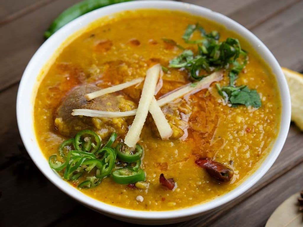 Daal Gosht (lamb)
