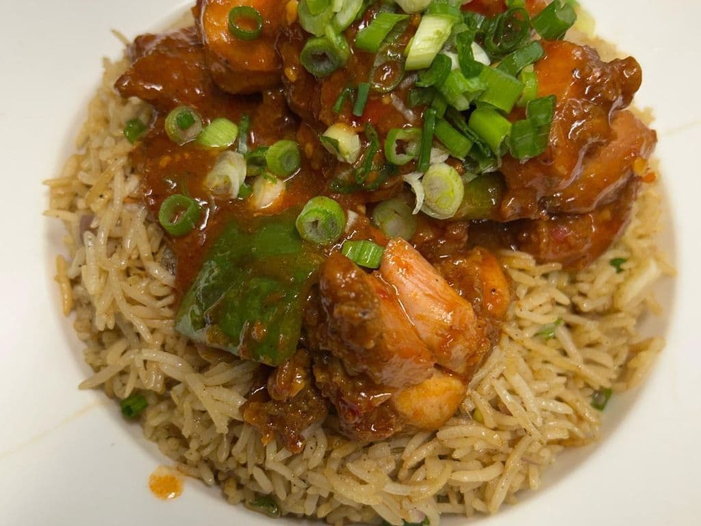 Chilli Chicken Fried Rice