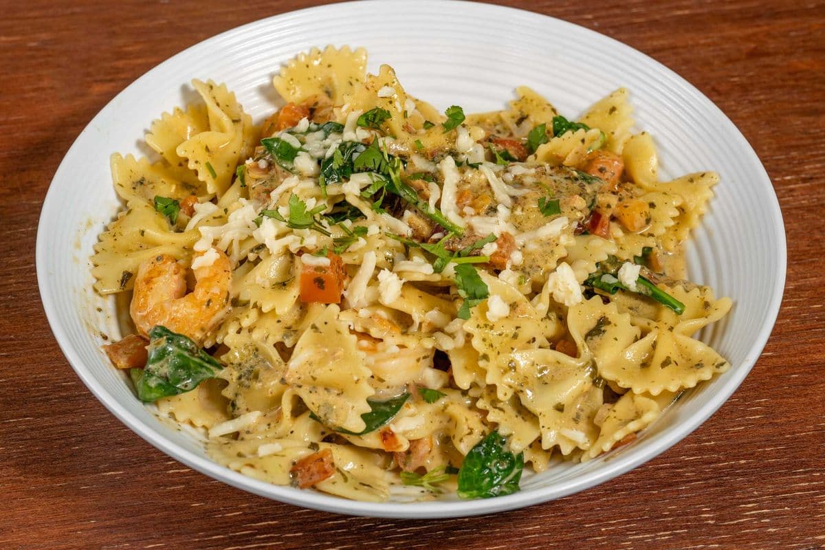 Pesto Shirmp Pasta
