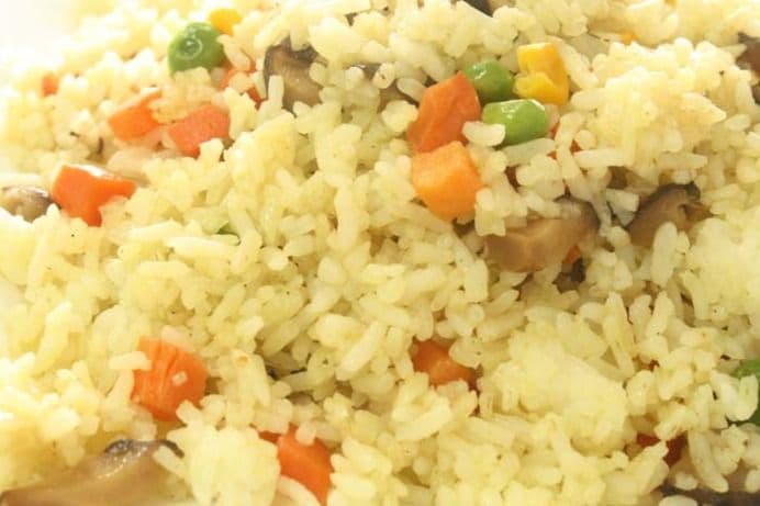 Vegetable Fried Rice 杂菜炒饭