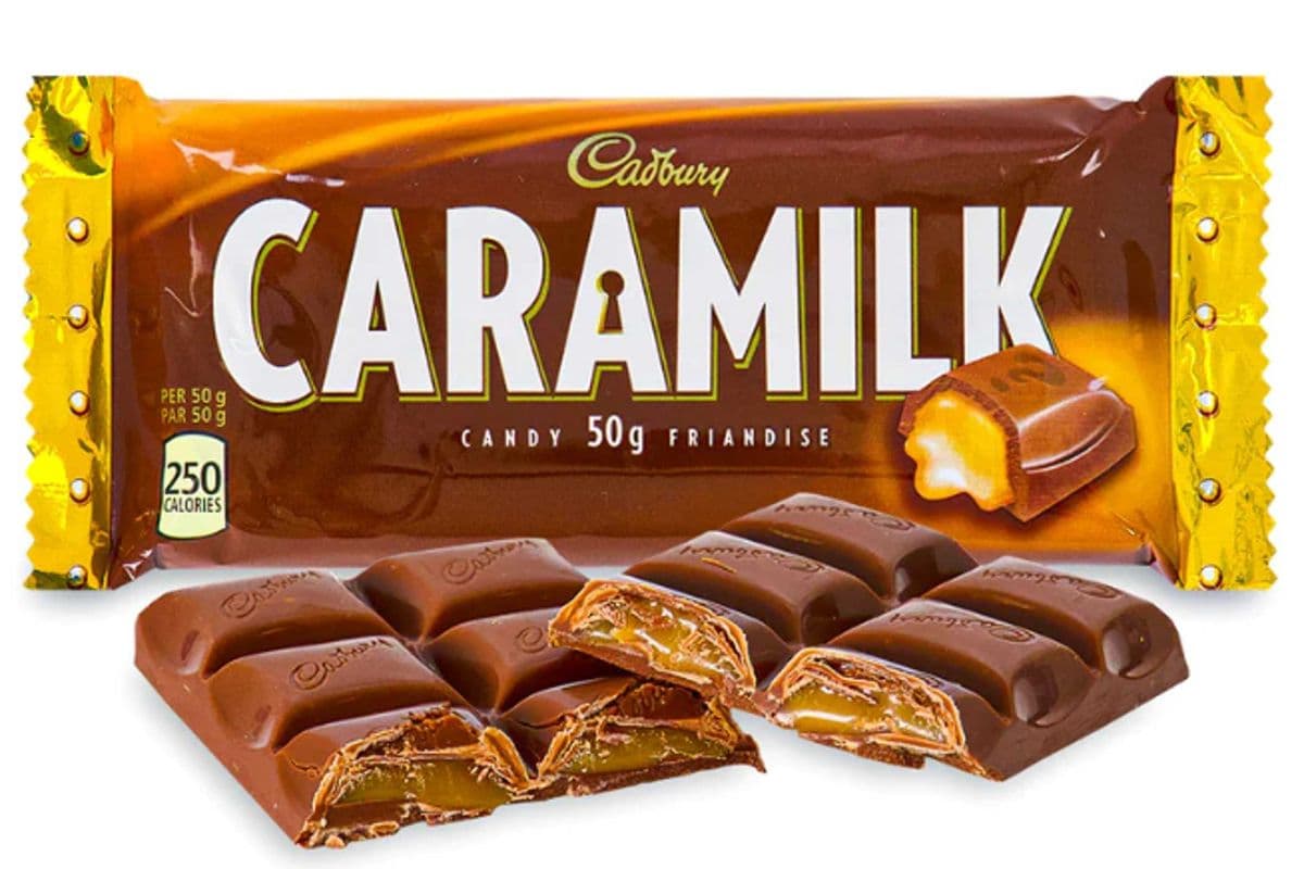 Caramilk chocolate bar