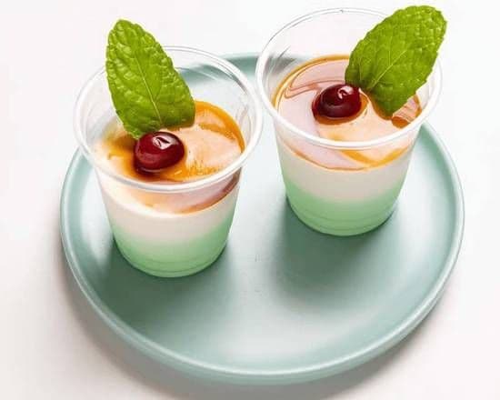 Pandan Coconut Panna Cotta (1pc)