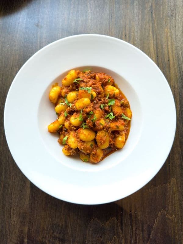 Gnocchi Bolognese