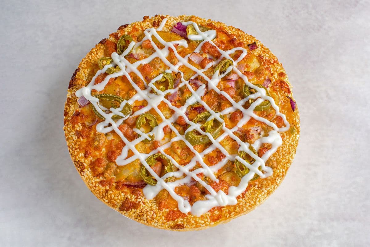 8. 10" Small Spicy Perogy Pizza