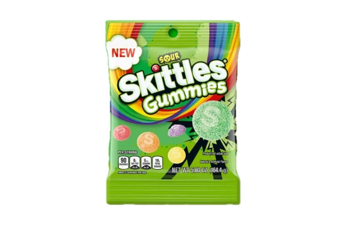Skittles Sour Gummies (130 g)