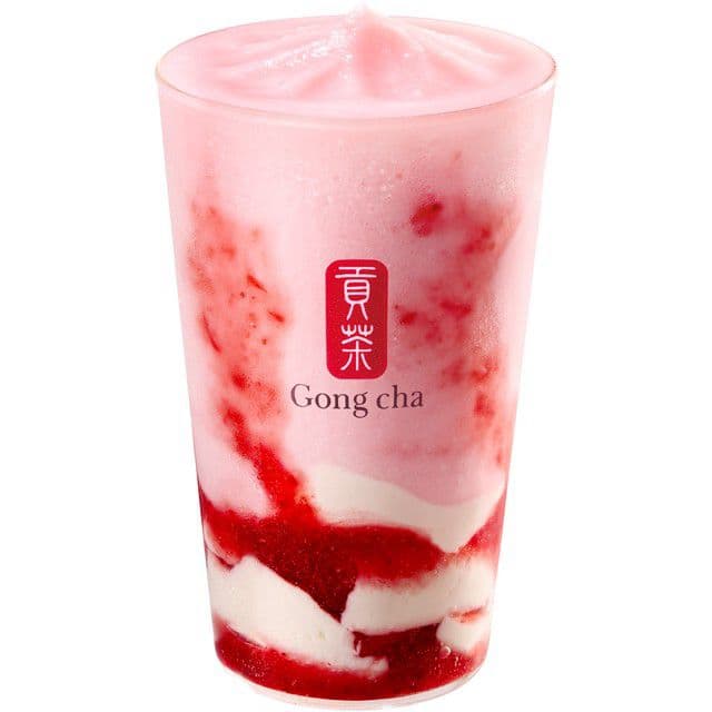 Strawberry Almond Jelly Smoothie