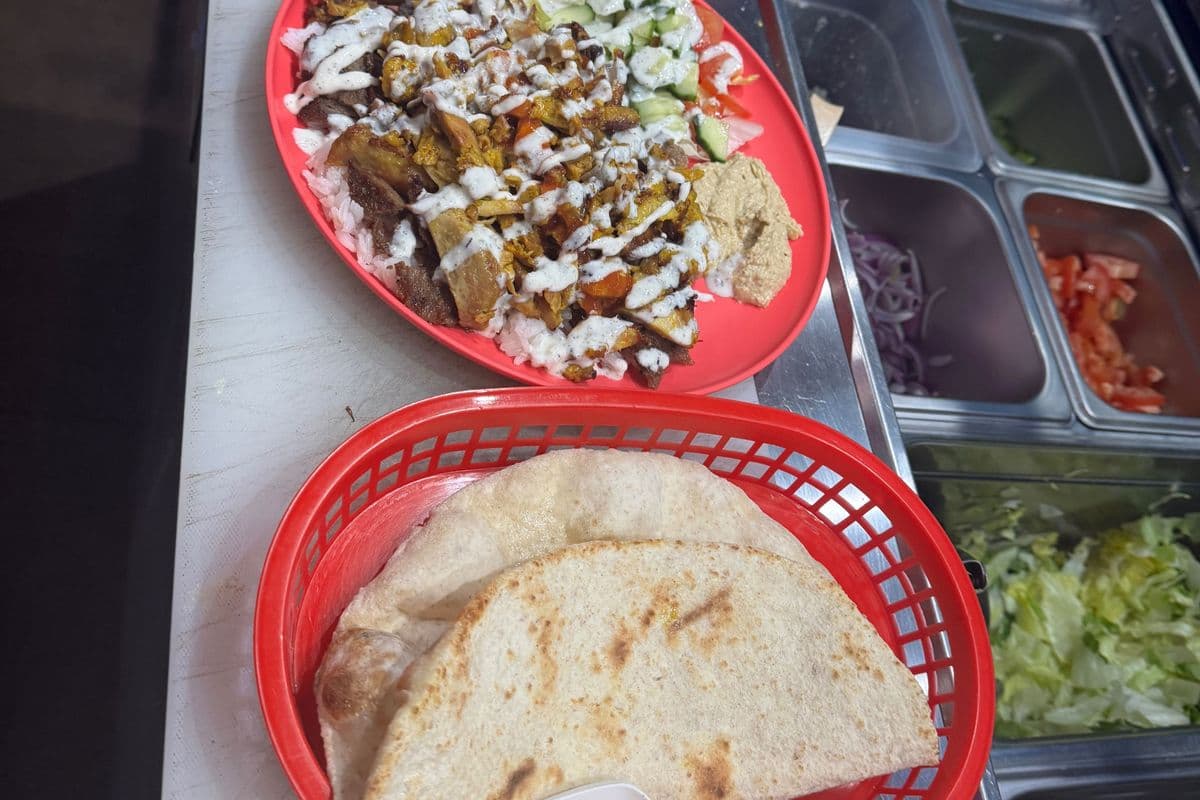 Combo Shawarma (Rice Platter)