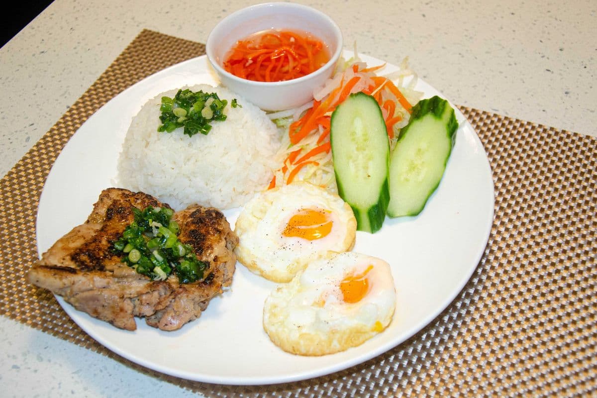 42. Grilled Lemongrass Chicken with Eggs