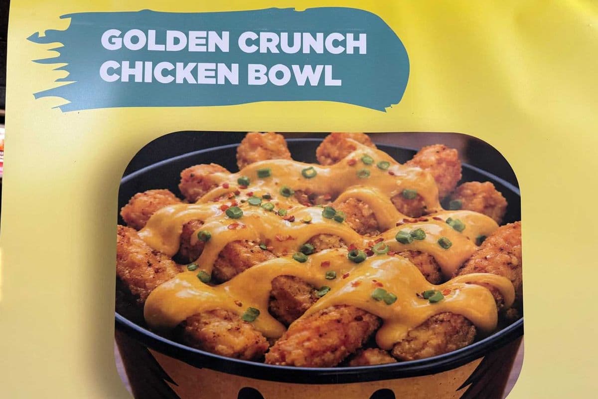 Golden Crunch Chicken Bowl