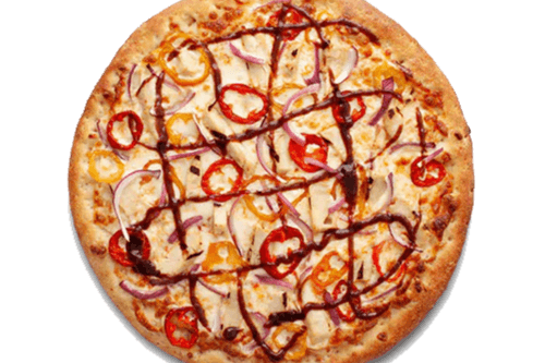Halal BBQ Chicken Pizza
