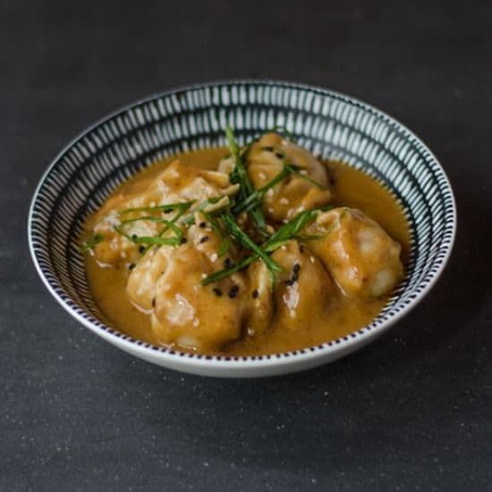 Won tons arachides