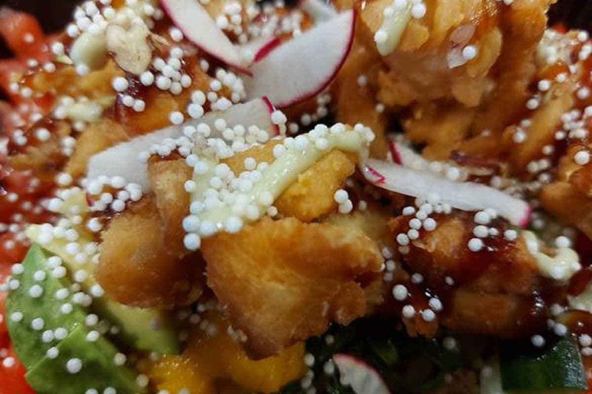Chicken Poke Bowl