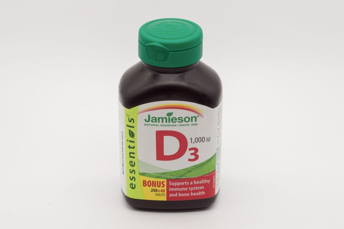 Jamieson vitamin D3 1000 units (200+40)