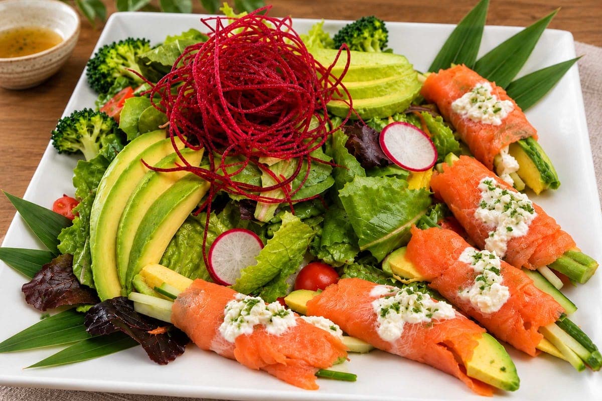 Smoked Salmon Salad