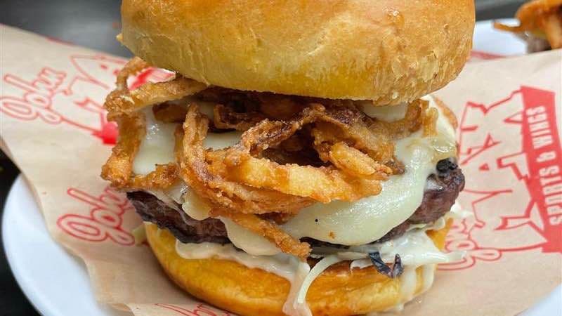 French Onion Burger