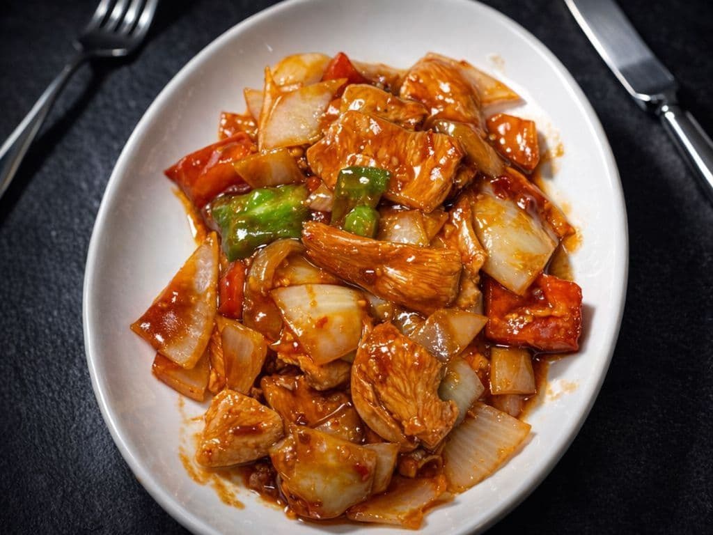 Szechuan Chicken Dish