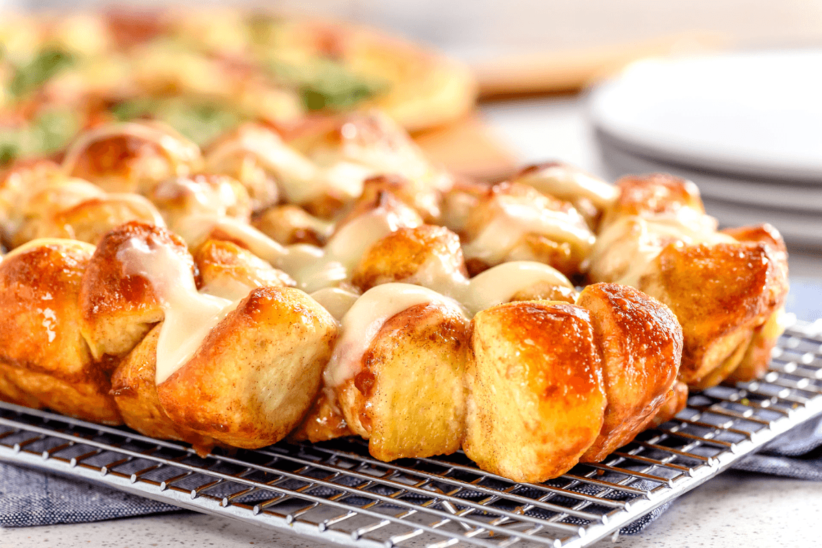 Double Baked Cinnamon Pullapart