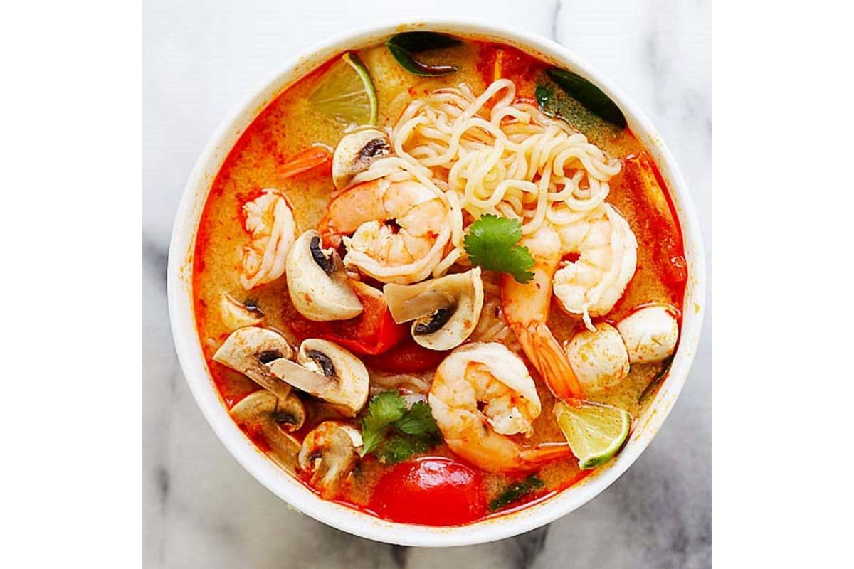 Tom Yum Noodle Soup 冬阴功汤面