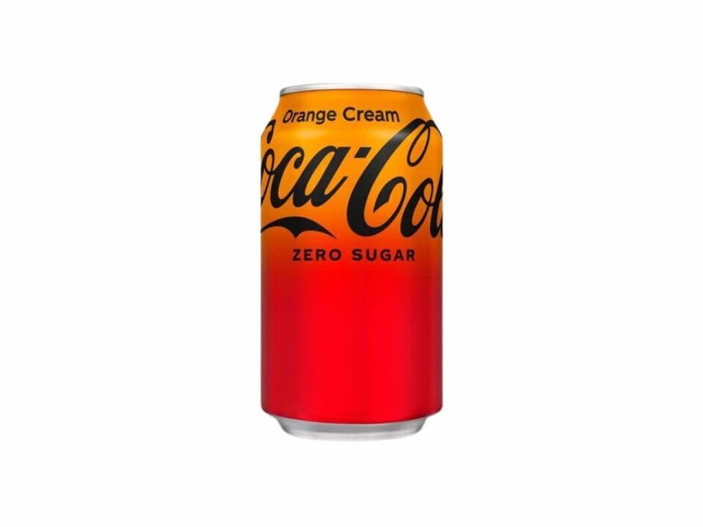 Coca Cola Zero Sugar (355ml) - Orange Cream