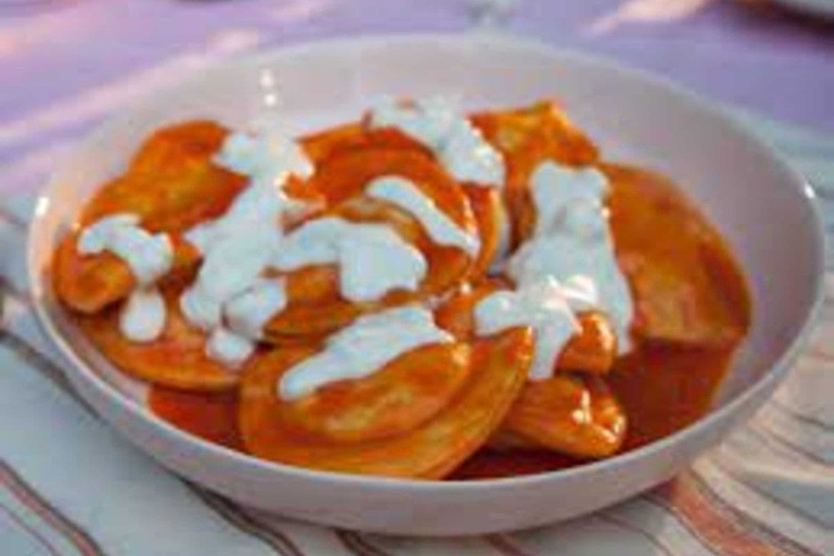 Buffalo Chicken Pierogi