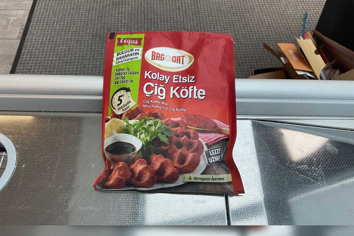 BAGDAT KOLAY ETSIZ CIG KOFTE CIG KOFTE MIX 120g
