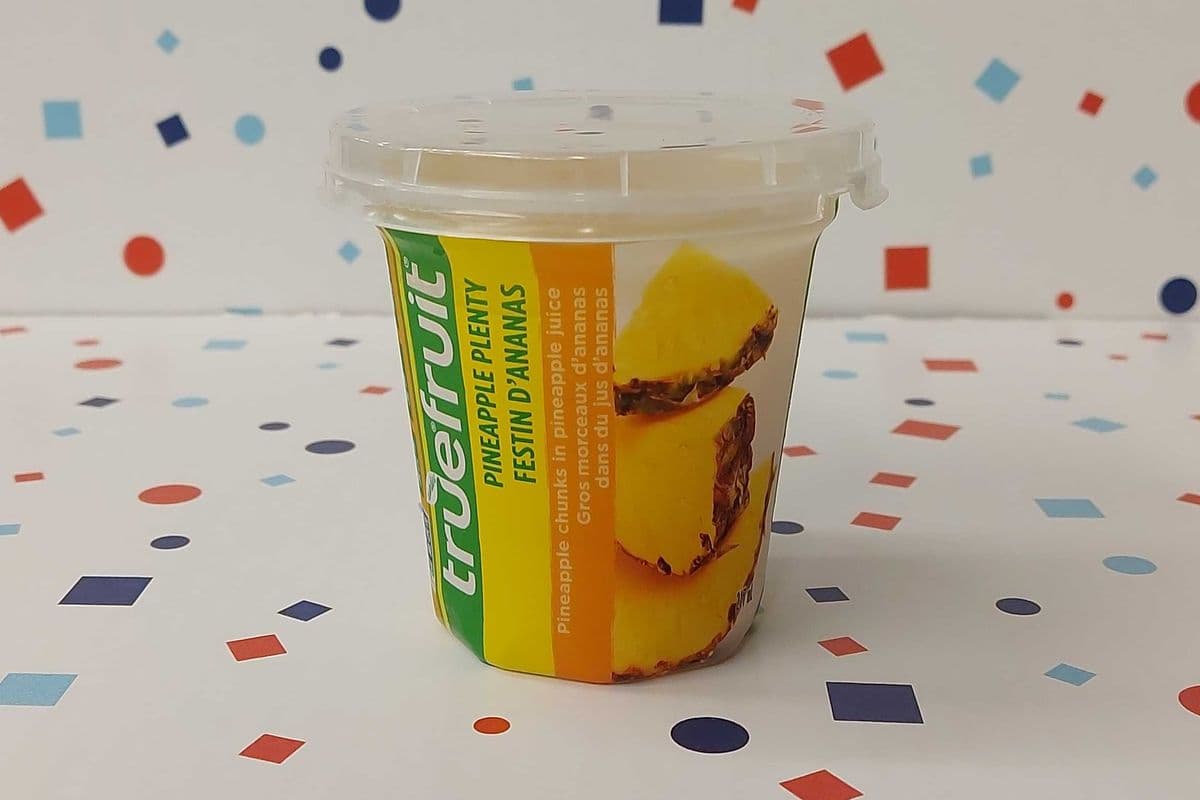 True fruit pineapple plenty fruit cup (217ml)