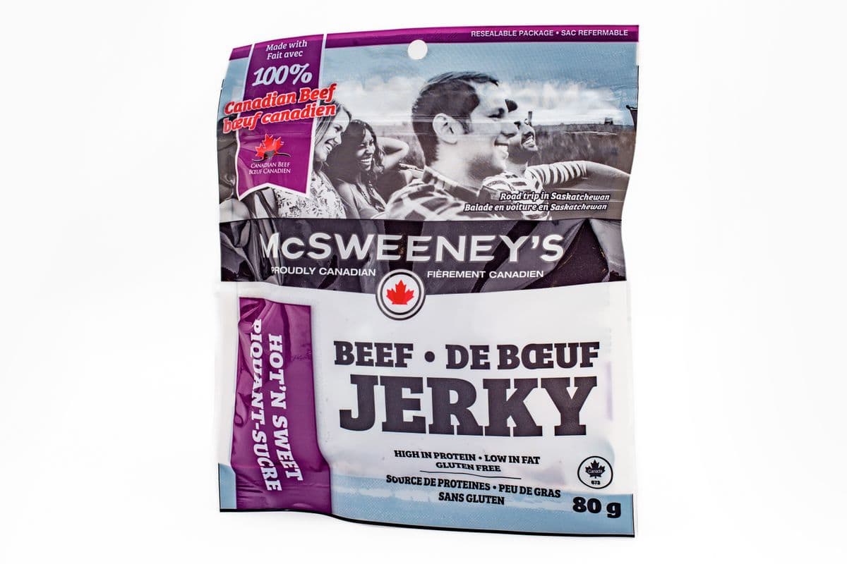 Mcsweeneys Beef Jerky Hot and Sweet (80 g)