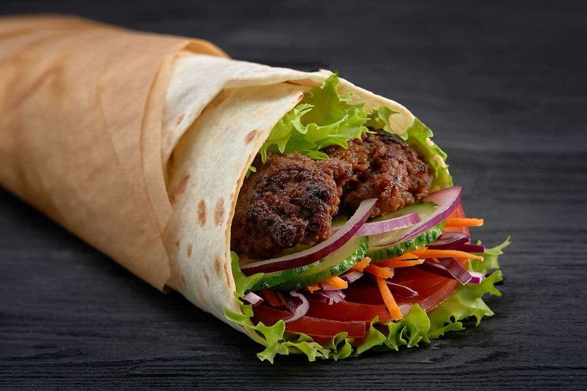 Beef Kofta Wrap