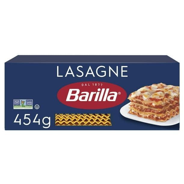 Barilla Lasagna Wavy 454g