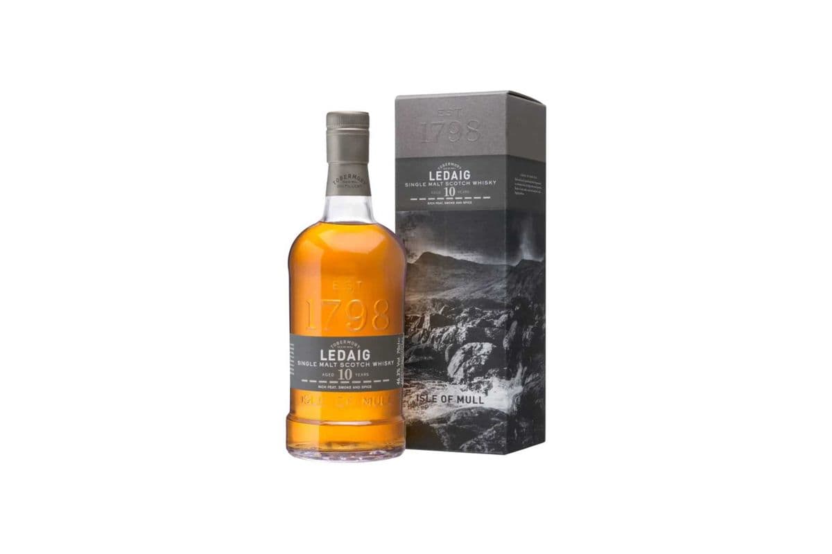 *Ledaig 10Year Old Single Malt Scotch Isle of Mull (1 x 750ML)