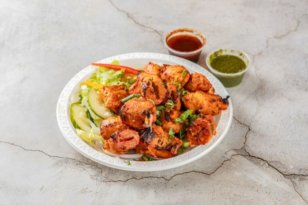 Tandoori Soya Chaaps (Tandoori Bowl)