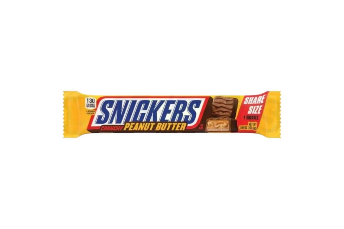 Snickers Crunchy Peanut Butter Share Size (100g) (130 Cal)