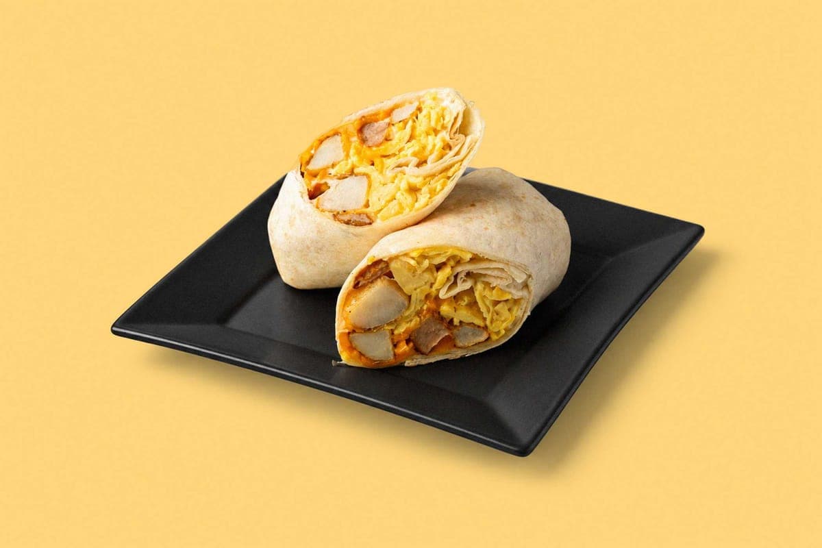 Sausage, Egg & Hashbrown Wrap