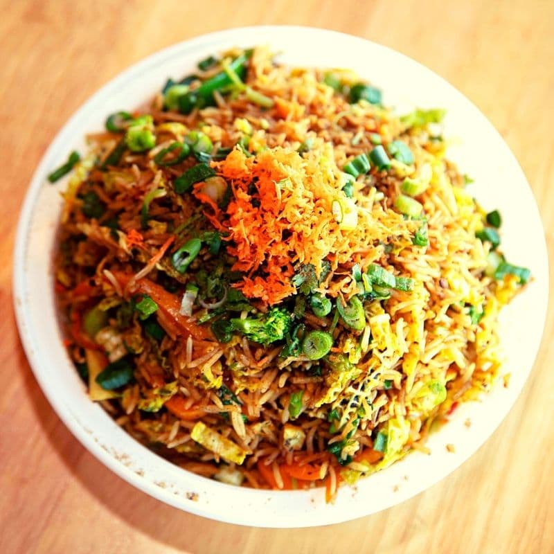 Chicken Tikka / Shrimp Fried Rice
