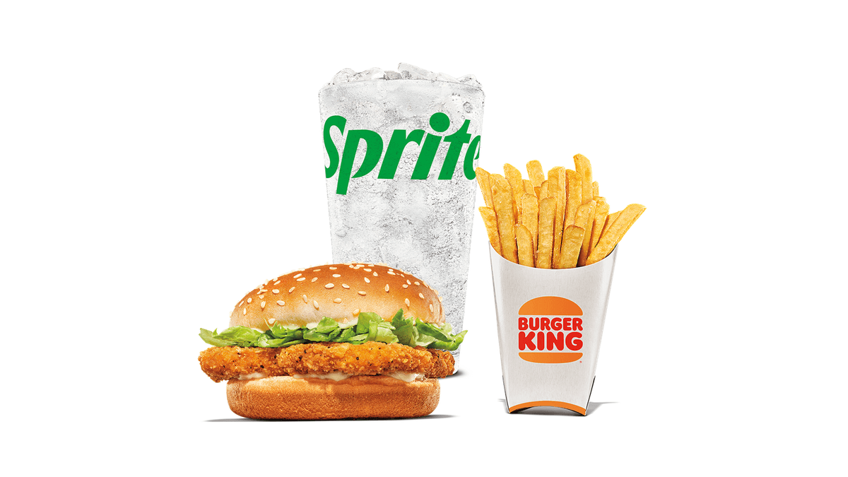 Chicken Jr. Sandwich Medium Combo
