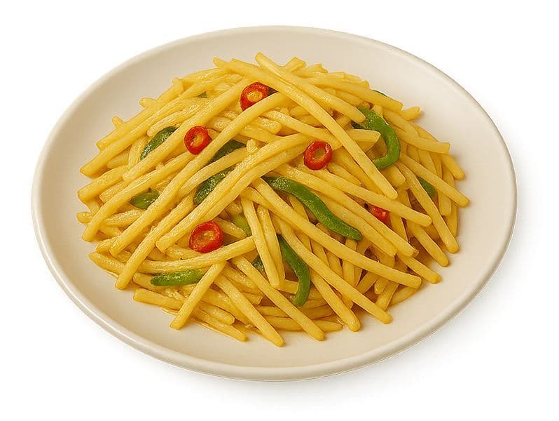 Sichuan-Style Hot & Sour Potatoes 酸辣土豆丝