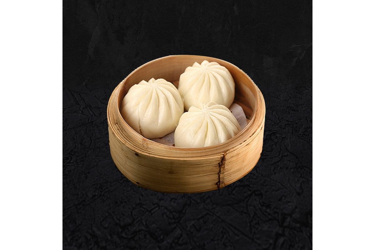 34. BBQ Pork Bao (3 pcs) 叉燒包 (3個)