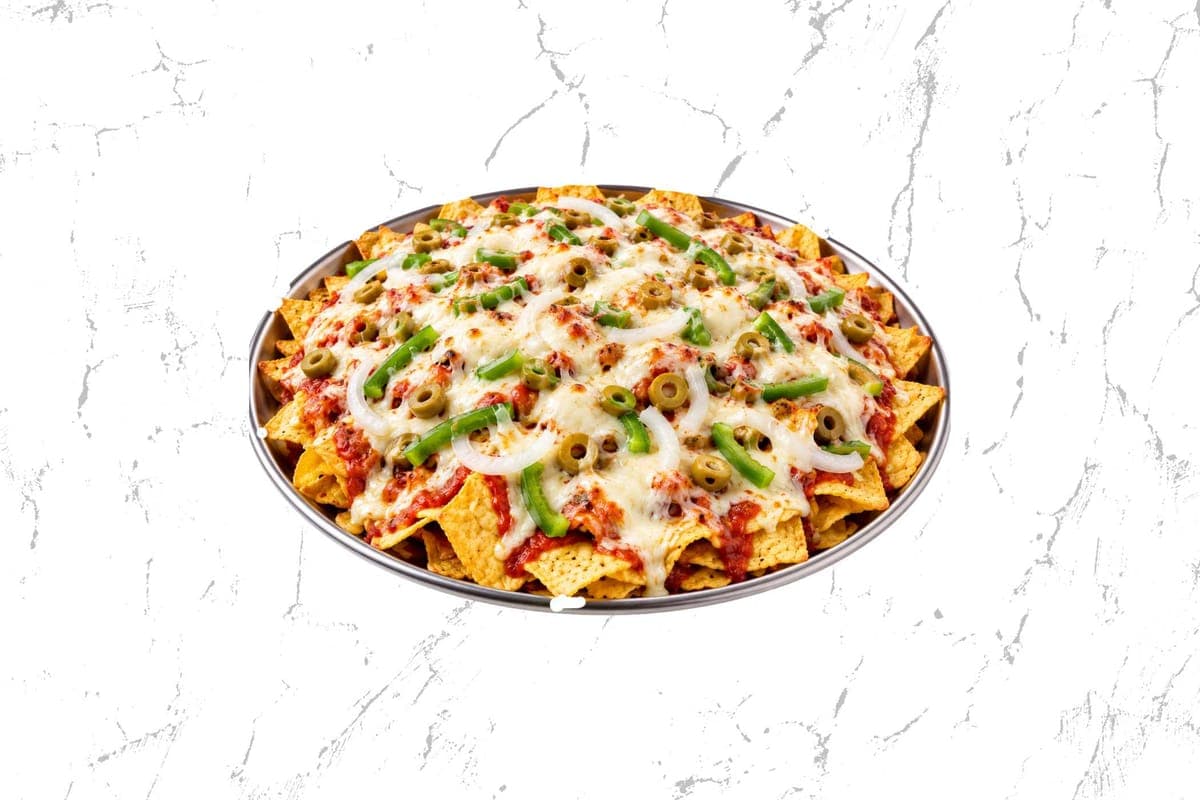 VEGGIE NACHOS 12-INCH