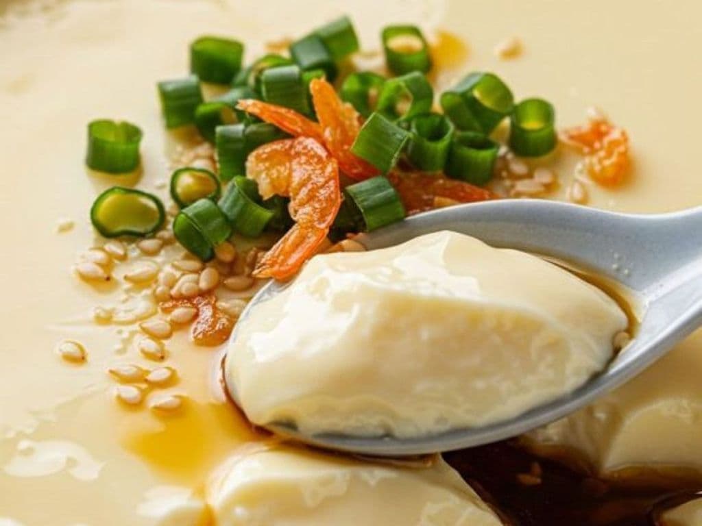 Steamed Egg Custard 蒸鸡蛋羹