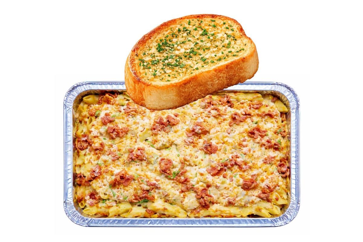 Chicken Bacon Alfredo Pasta
