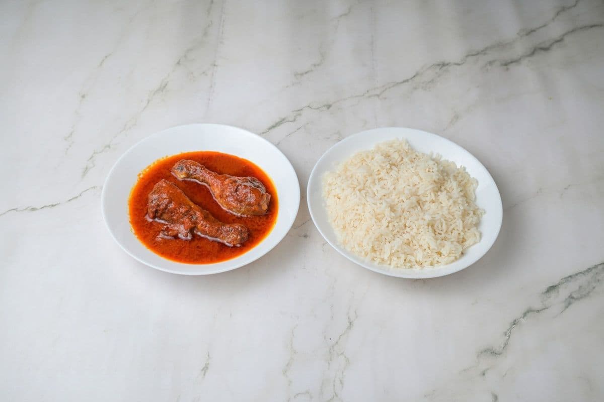 Stew and White Rice