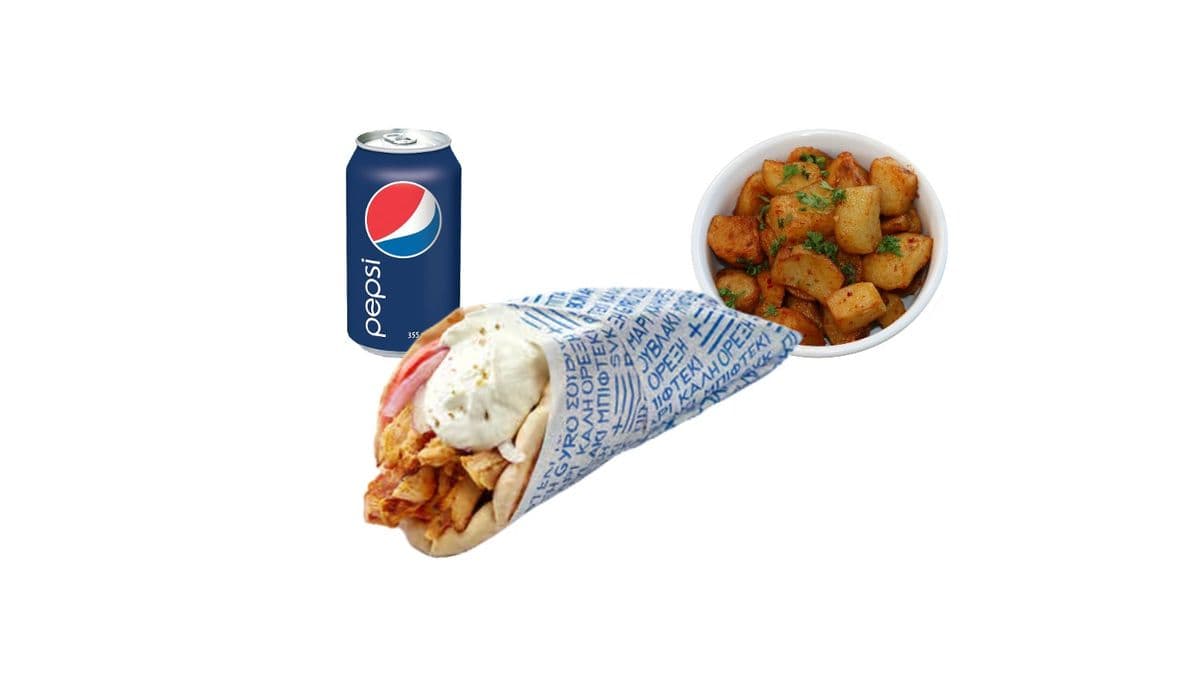 Trio Sandwiche Gyro Poulet