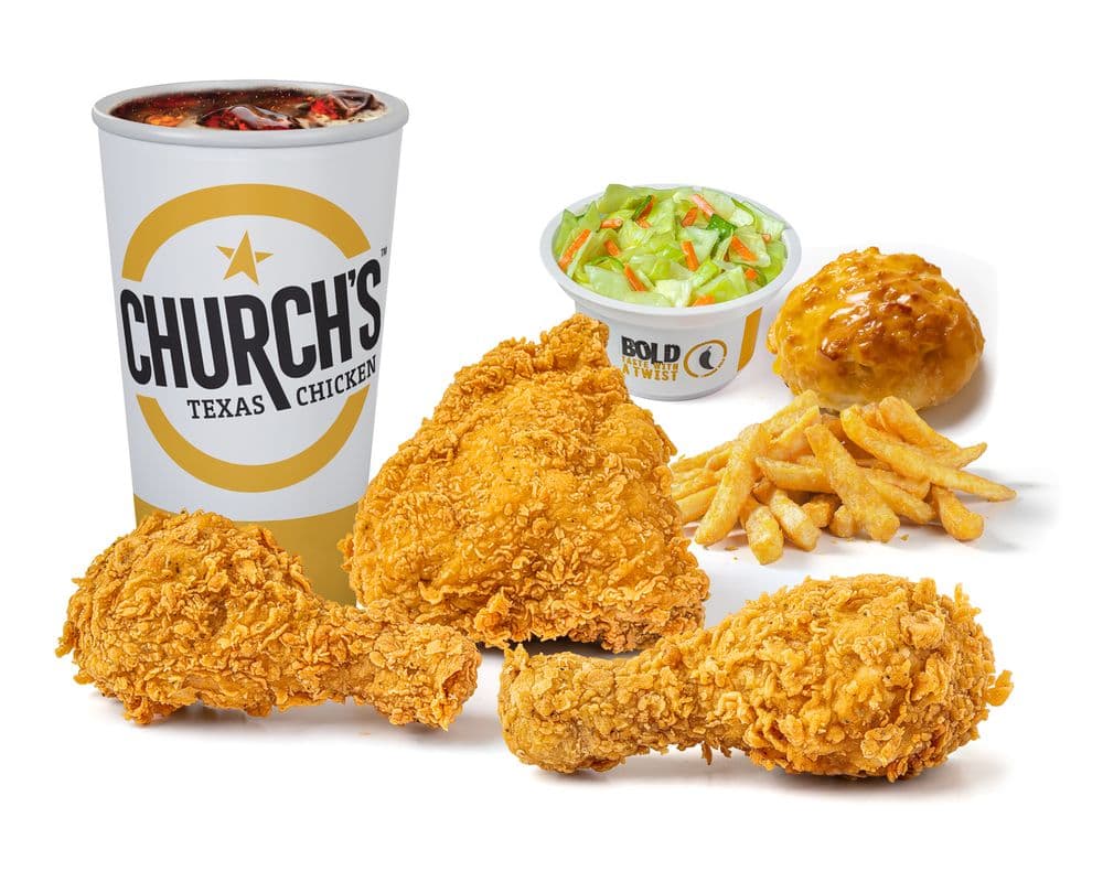 3 Piece Original Chicken Texas-Size Combo
