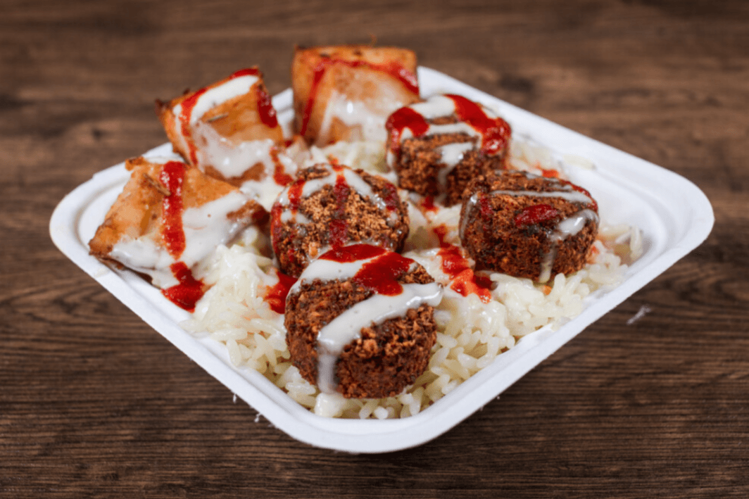 Falafel (Veg) Rice Bowl