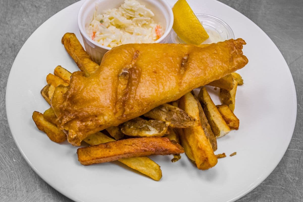 KID'S HADDOCK FISH AND CHIPS