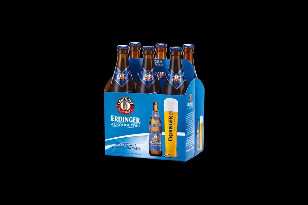 Erdinger Non-alcoholic Beer (6 Bottles) (6 x 341ML*6 BTLS)